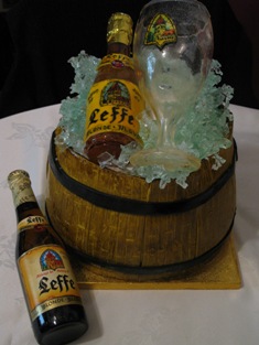 Leffe Beer Grooms Cake 31