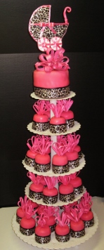 Leopard Baby Shower  Cakes 008