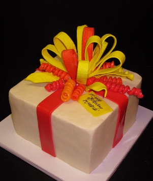 Fall Gift Cake Box 001