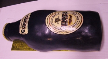 Guinness Beer Bottle Cake 2